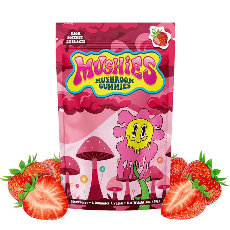 Chill Vibez - Strawberry Mushroom Gummies